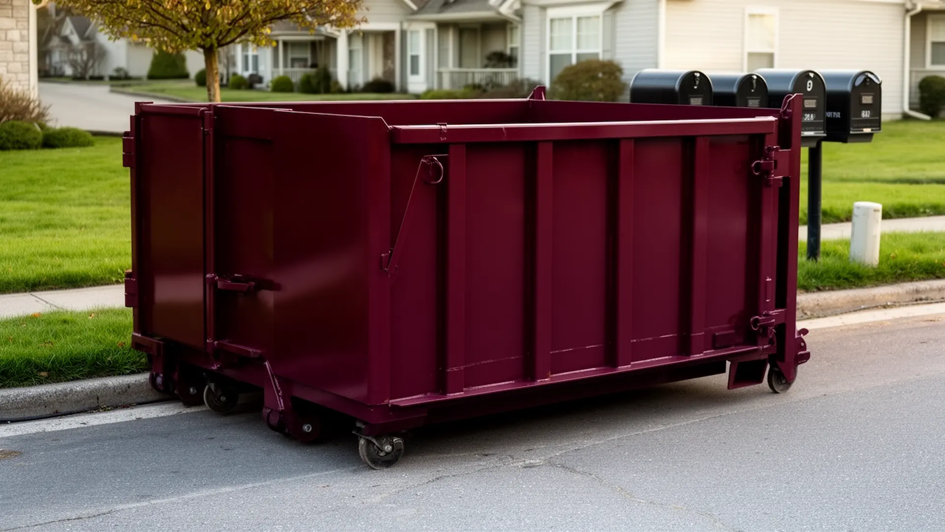 Roll-off dumpster from Bison Valley Dumpsters in Atlanta, GA